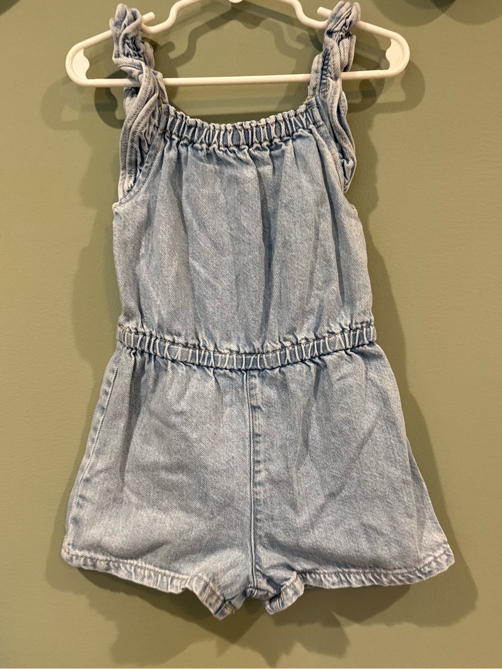 ZARA toddler denim jumpsuit